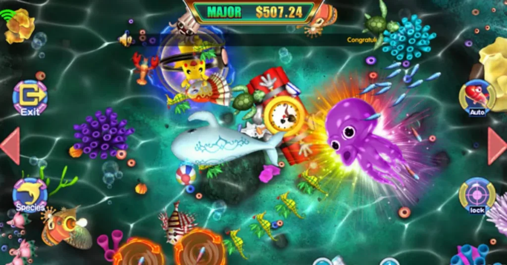 baby octopus fish game